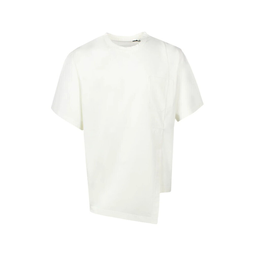 Y-3 Yohji Yamamoto Asymmetrical Unisex T-Shirt With Logo Size Medium NWT